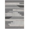 Asiatic Monty Geometric Rug - Black/Grey - 160 x 230