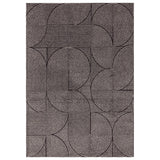 Asiatic Muse Swirl Rug - Charcoal - 200 x 290