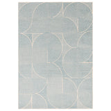 Asiatic Muse Swirl Rug - Blue - 200 x 290