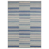 Asiatic Muse Stripe Rug - Blue - 200 x 290