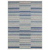 Asiatic Muse Stripe Rug - Blue - 200 x 290