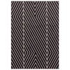 Asiatic Muse Linear Rug - Black - 120 x 170