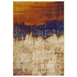 Asiatic Nova Distress Rug - Orange - 200 x 290