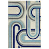 Asiatic Nova Retro Rug - Blue - 200 x 290