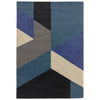 Asiatic Reef Big Geo Rug - Blue - 200 x 290