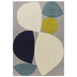 Asiatic Reef Mid Century Rug - Teal - 200 x 290