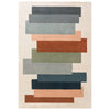 Asiatic Reef Stacks Rug - Green - 200 x 290