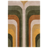 Asiatic Romy Retro Rug - Green - 200 x 290