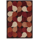 Asiatic Romy Jive Rug - Red - 200 x 290